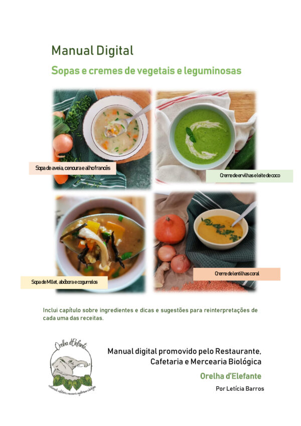 Sopas e Cremes de Vegetais e Leguminosas